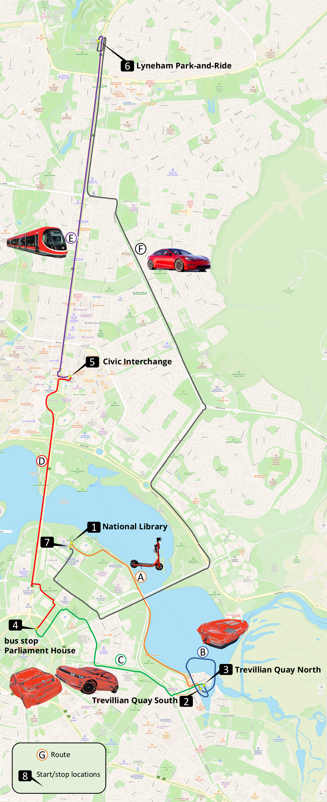 eVenture Route Map