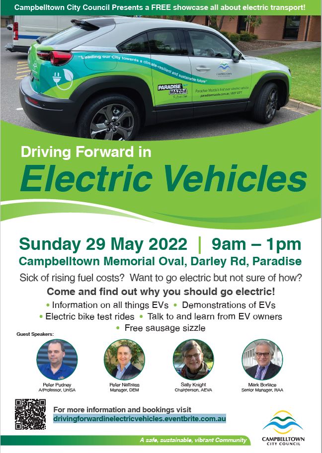 Driving Forward - EV show in Campelltown SA