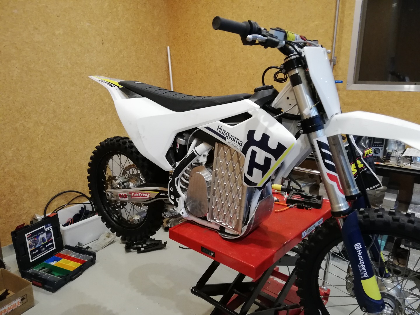 Jeremy's electric dirtbike