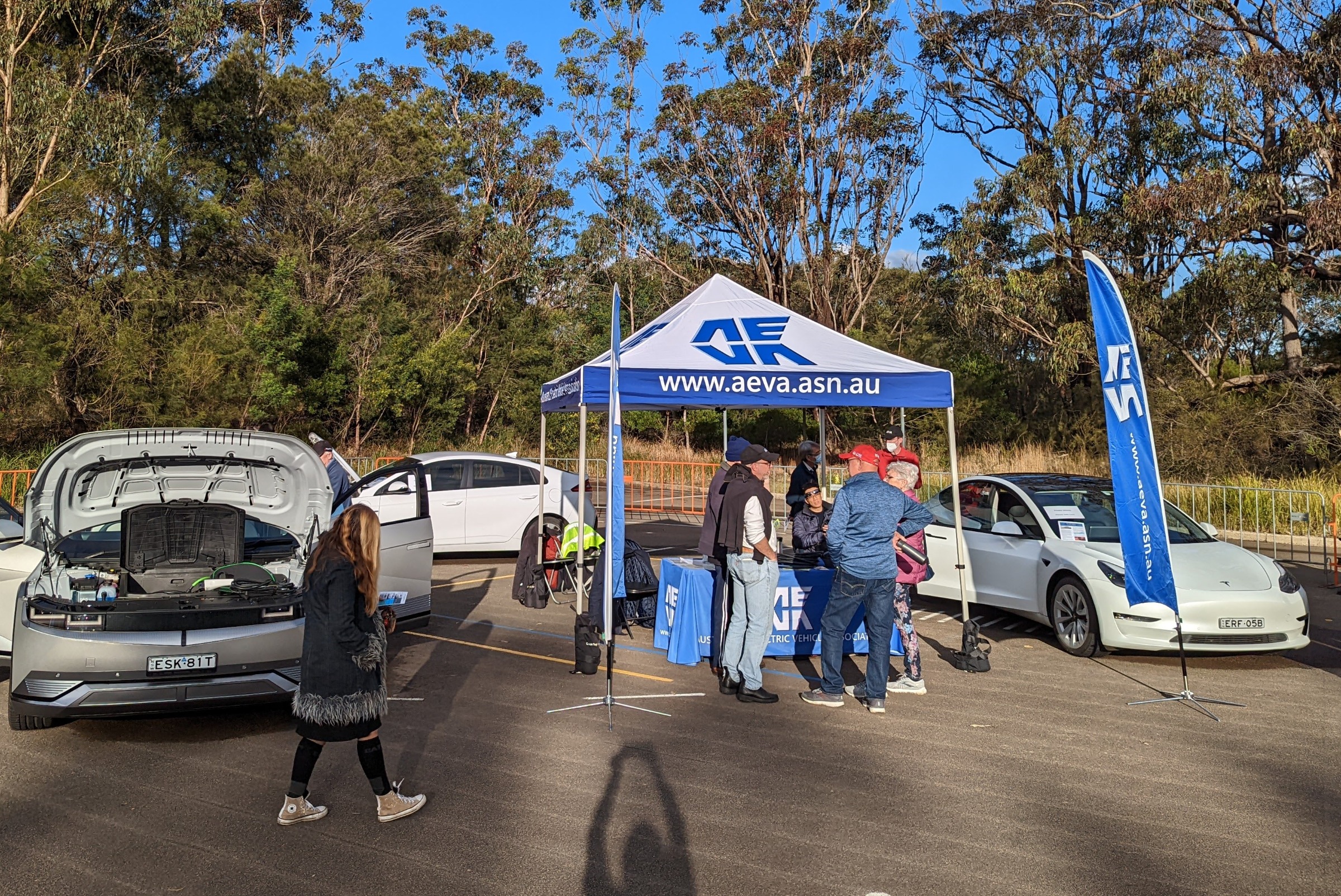 AEVA Stand at NRMA Drive Day