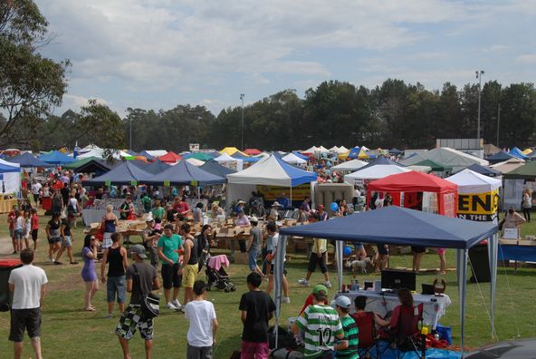 NSW AEVA EV Display at Lugarno Lions Community Fair