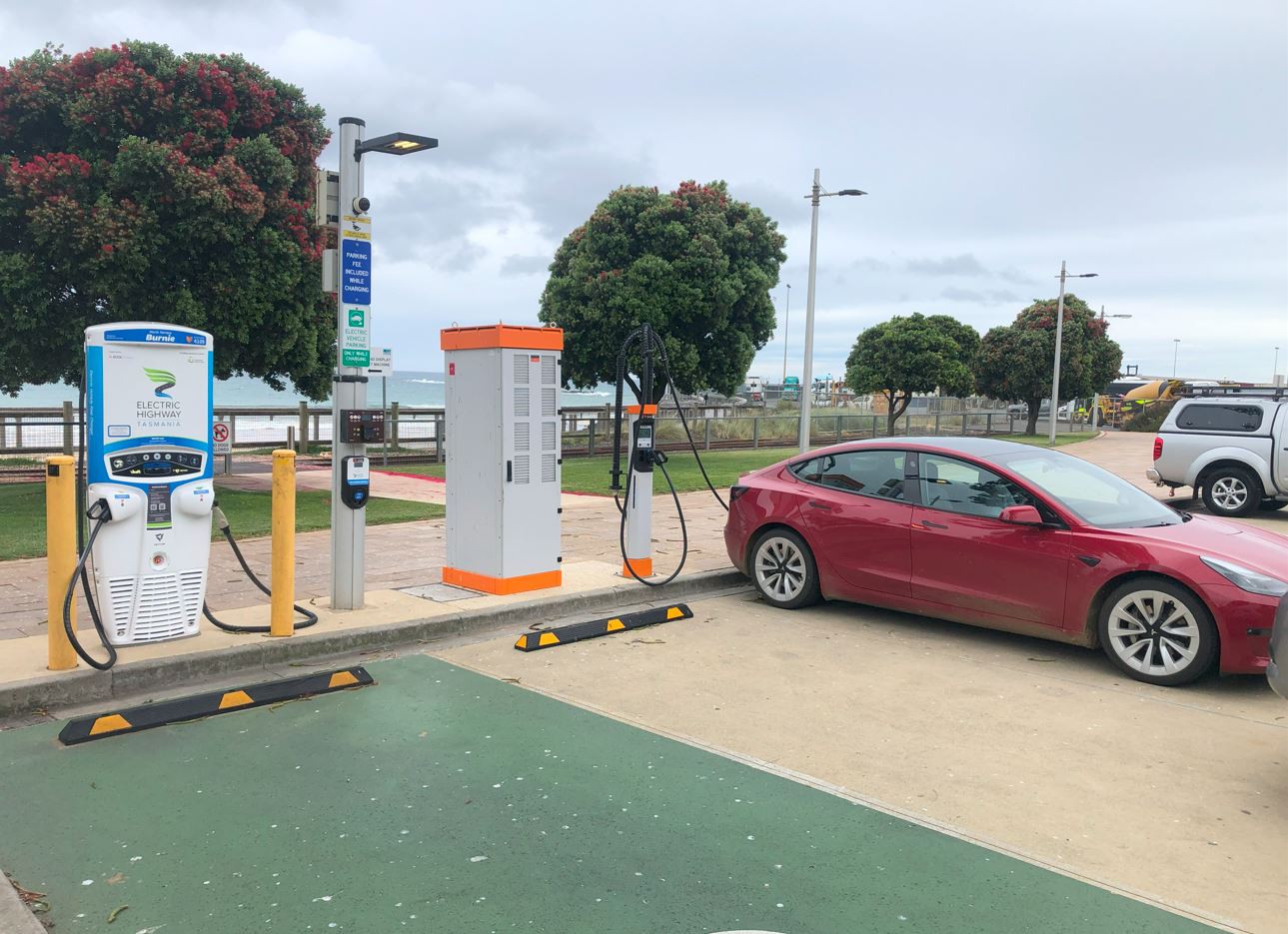 Tasmanian fast charging network expands for the summer