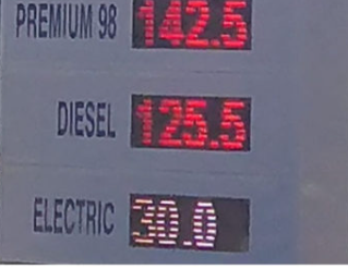 Queensland petrol station adds EV charging costs to fuel prices