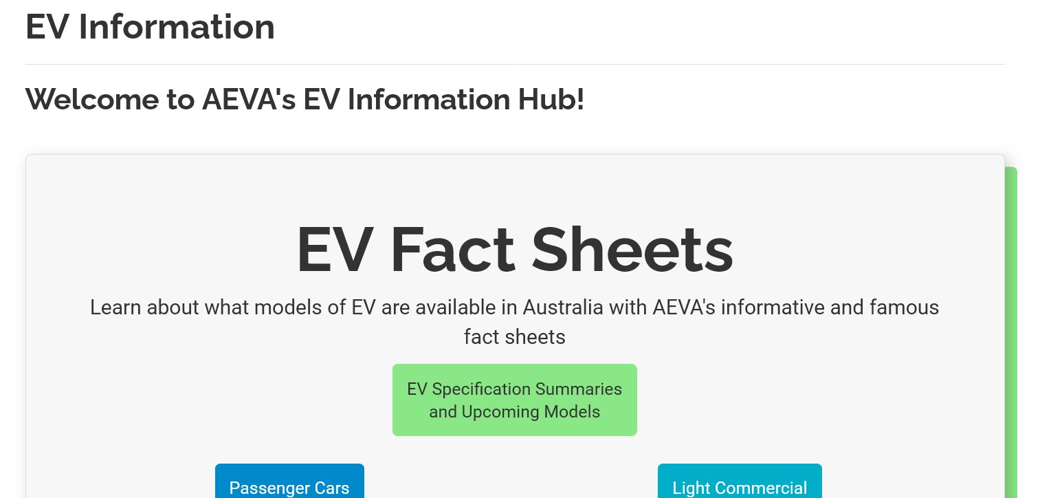 AEVA's New-Look Information Hub