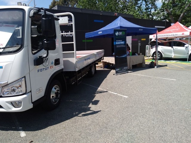 Foton electric tip truck